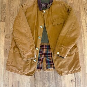 Vintage Malboro Classics Jacket with Plaid Interior